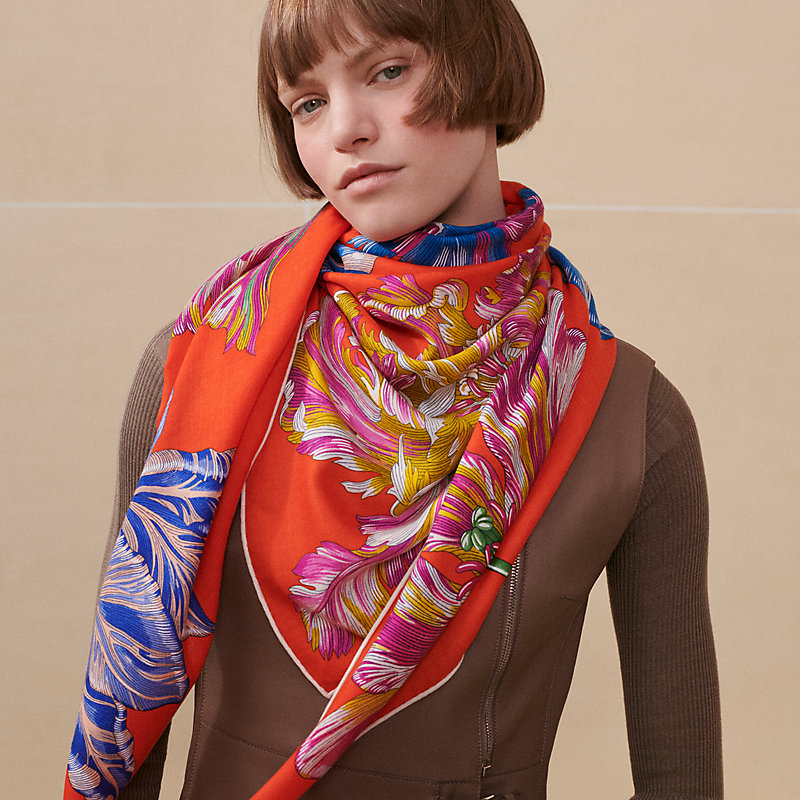 Tulipomanie giant triangle - Orange | Hermès UK